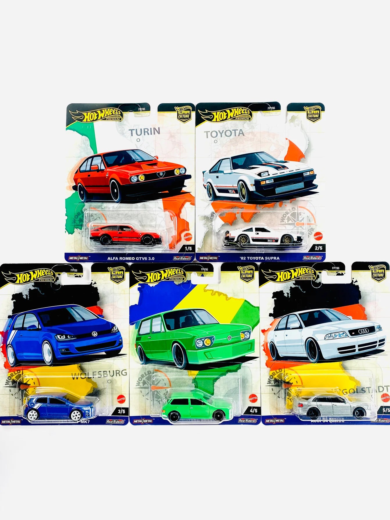 Hot Wheels 2024 Car Culture World Tour Case A - SEALED CASE OF 10 - Chance at a chase