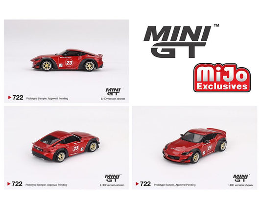 Mini GT 1:64 Nissan Z Pandem – Passion Red – MiJo Exclusives