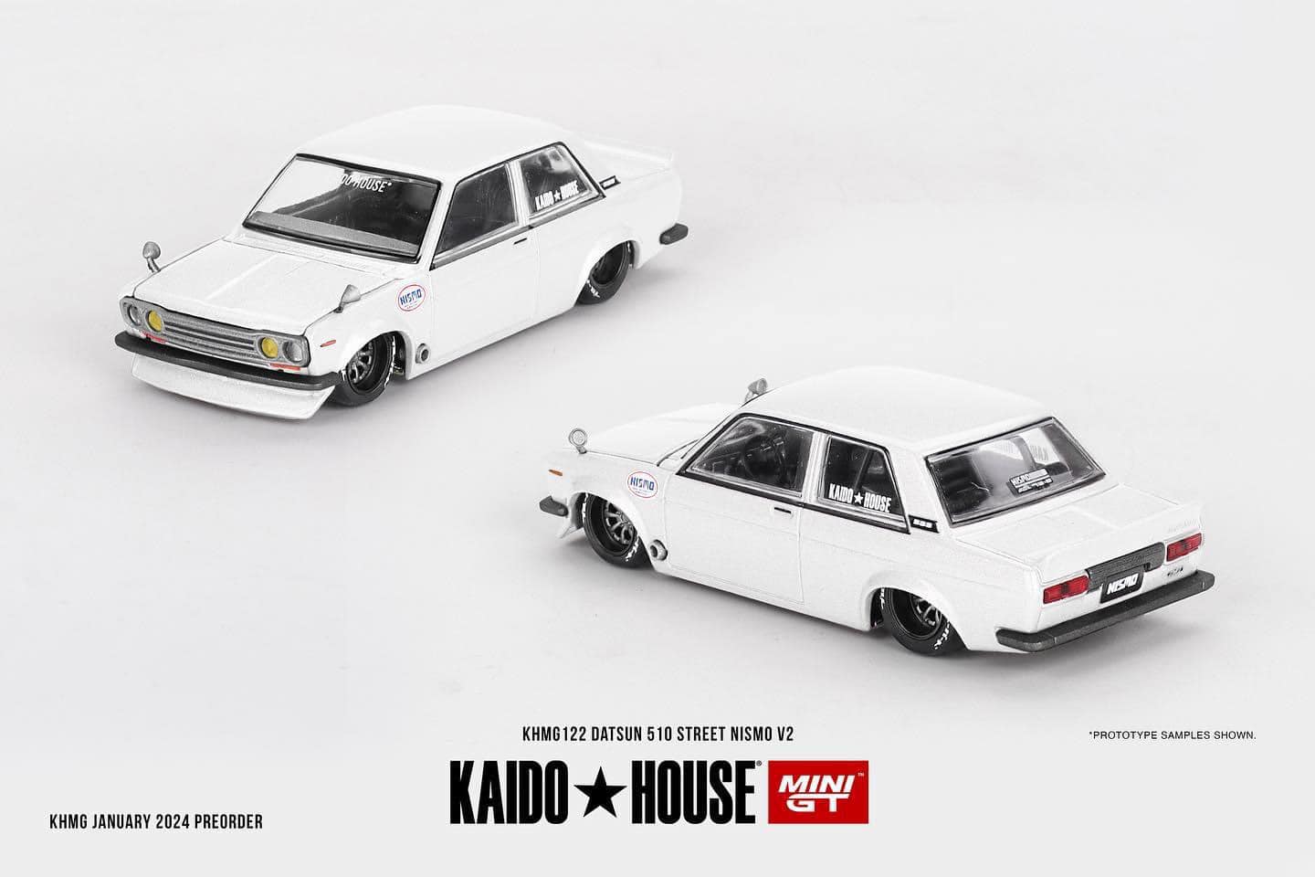 Kaido House x Mini GT DATSUN 510 STREET NISMO V2  1:64 KHMG122