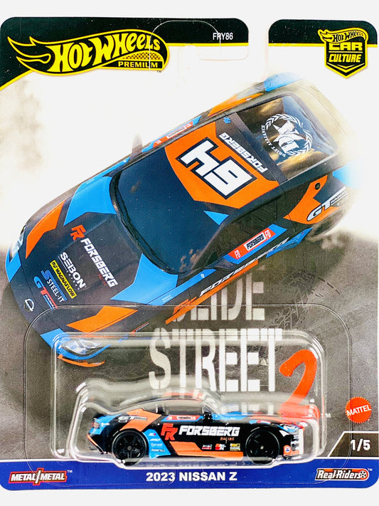 Hot Wheels 2023 Slide Street 2 Case H 2023 Nissan Z - Crease in Card