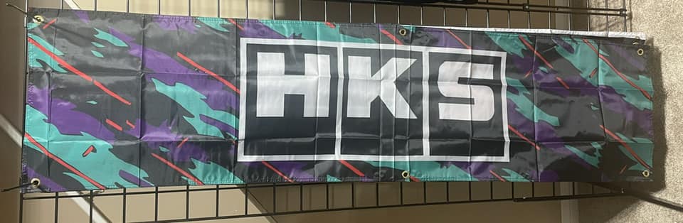 HKS Banner - Approx. 45cm x 180cm (1.5ft x 6 ft) - B-005