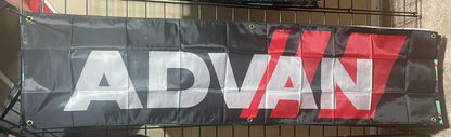 Advan Logo Banner - Approx. 45cm x 180cm (1.5ft x 6 ft) - B-006