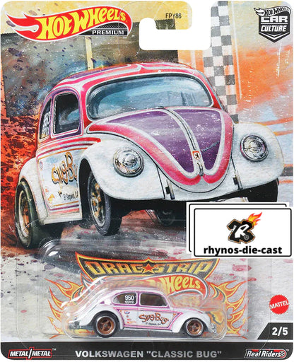 HOT WHEELS 2022 CAR CULTURE DRAG STRIP DEMONS SET OF 5 - DAMAGED CARDS