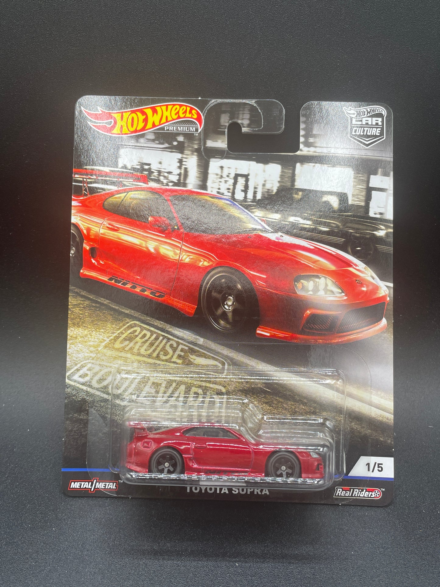 Hot Wheels Cruise Boulevard - TOYOTA SUPRA - CAR CULTURE