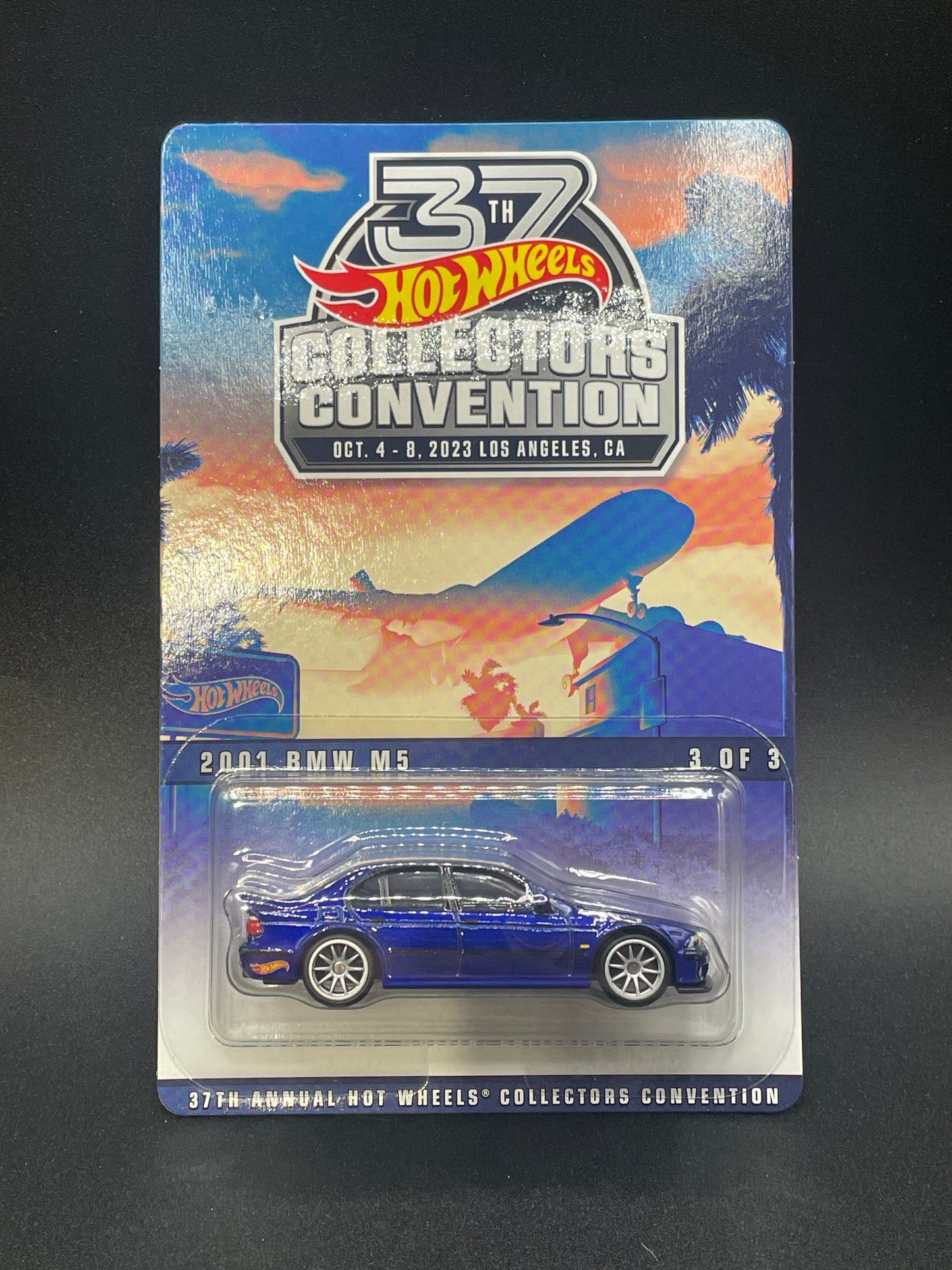 Hot Wheels 37th LA Convention 2023 2001 BMW M5 Blue. - 4000 Made