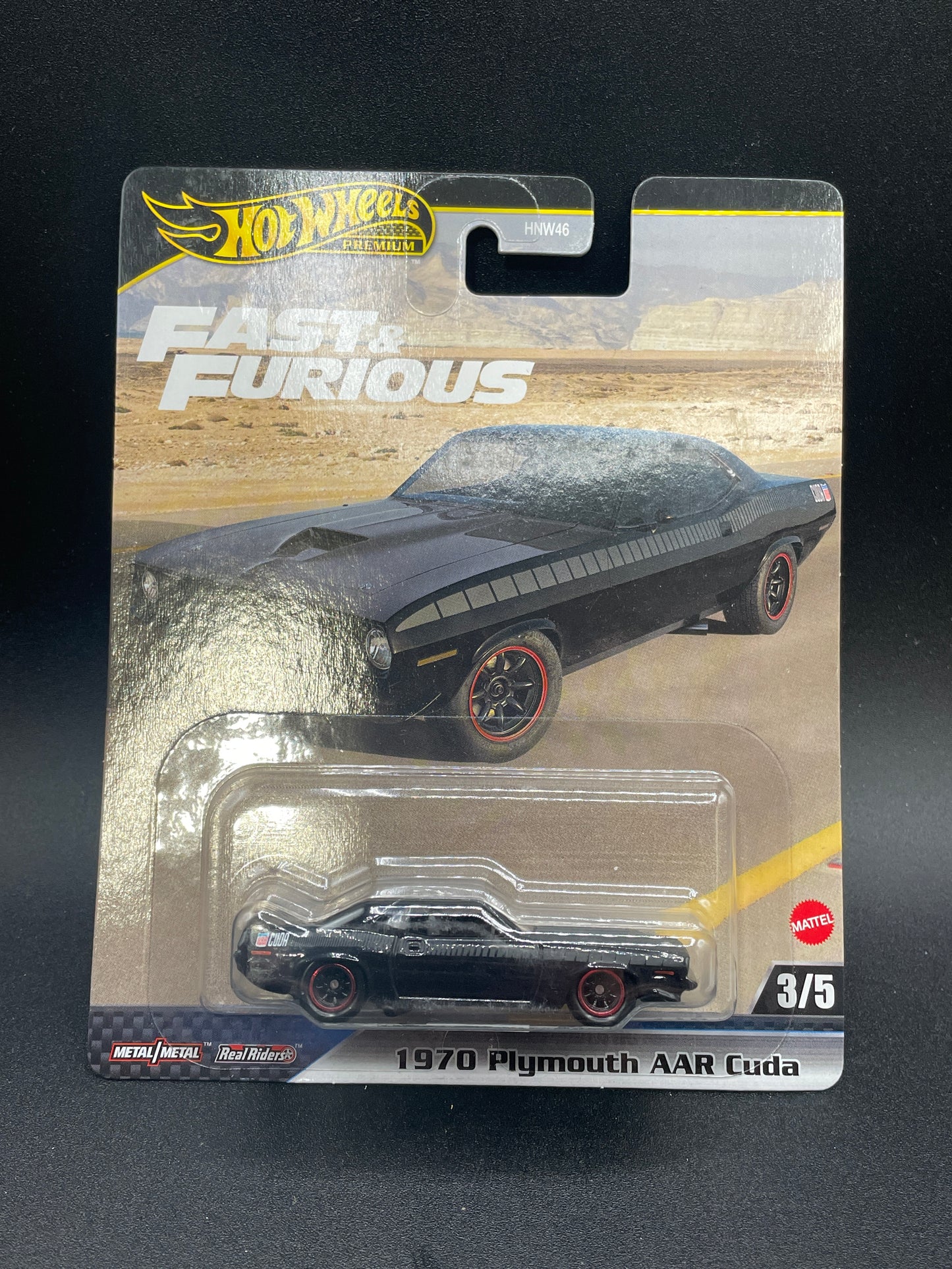 Hot Wheels Fast and Furious - 1970 Plymouth AAR CUDA - Fast Stars