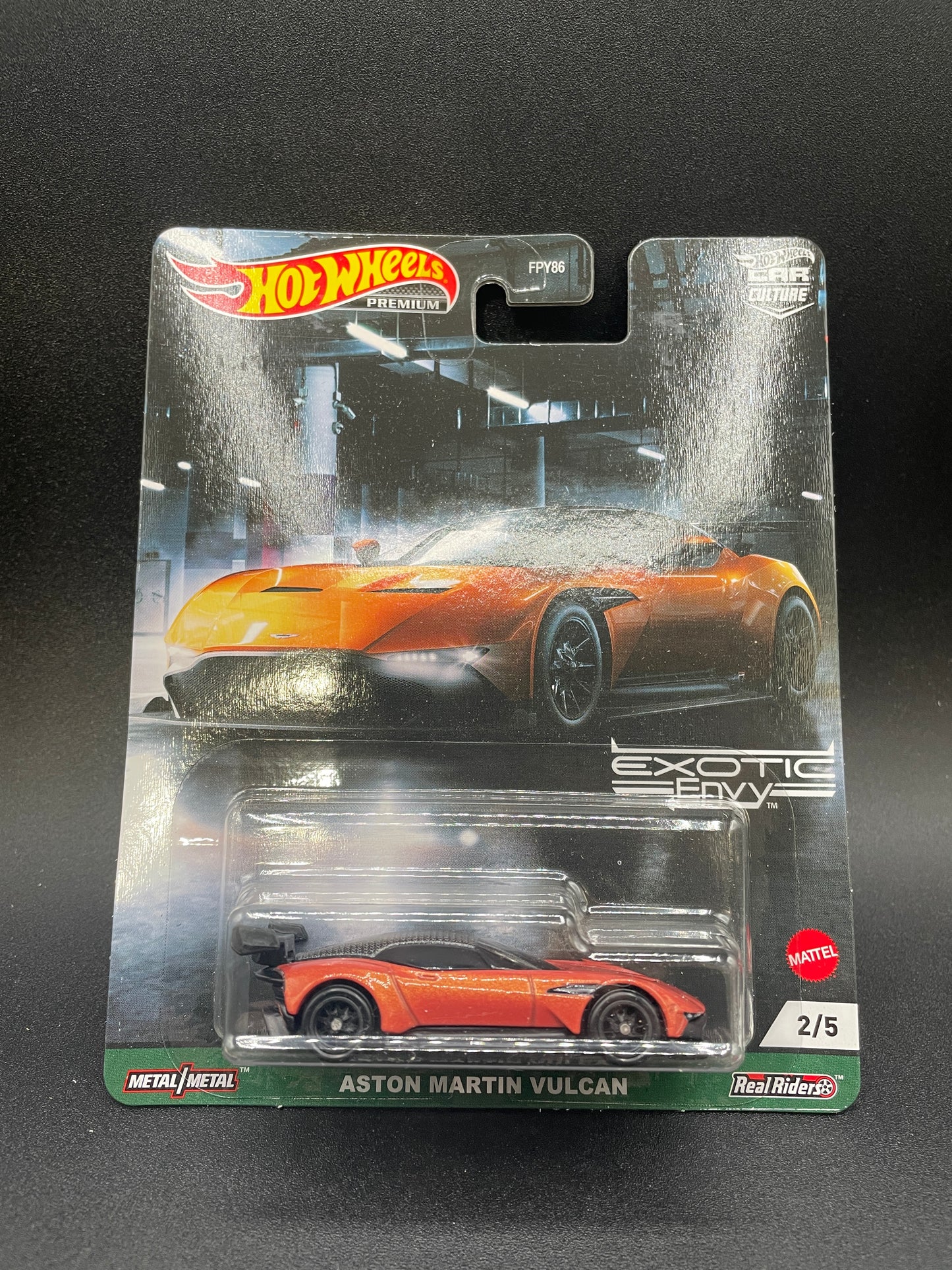 Hot Wheels CAR CULTURE  -  EXOTIC ENVY - ASTON MARTIN VULCAN