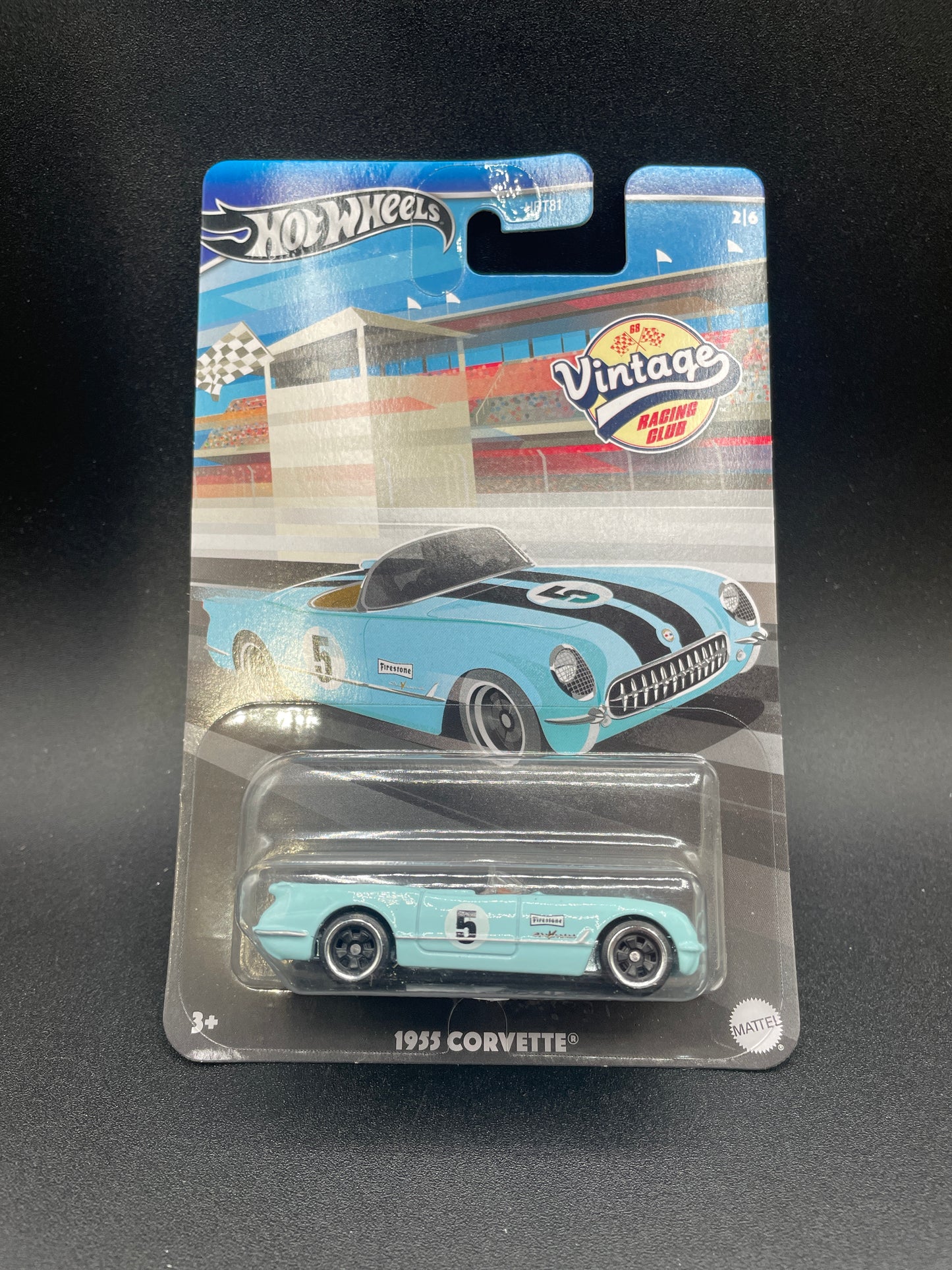 2024 HOT WHEELS VINTAGE RACING CLUB - 1955 CORVETTE