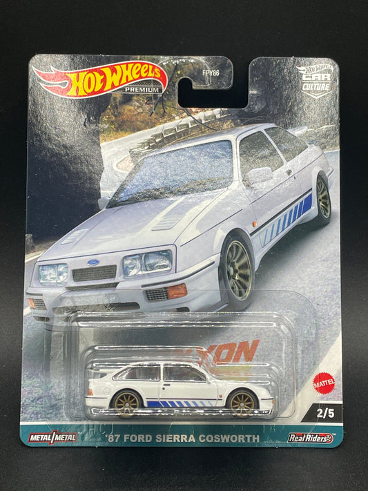 HOT WHEELS 2022 CAR CULTURE CANYON WARRIORS - 87 FORD SIERRA COSWORTH