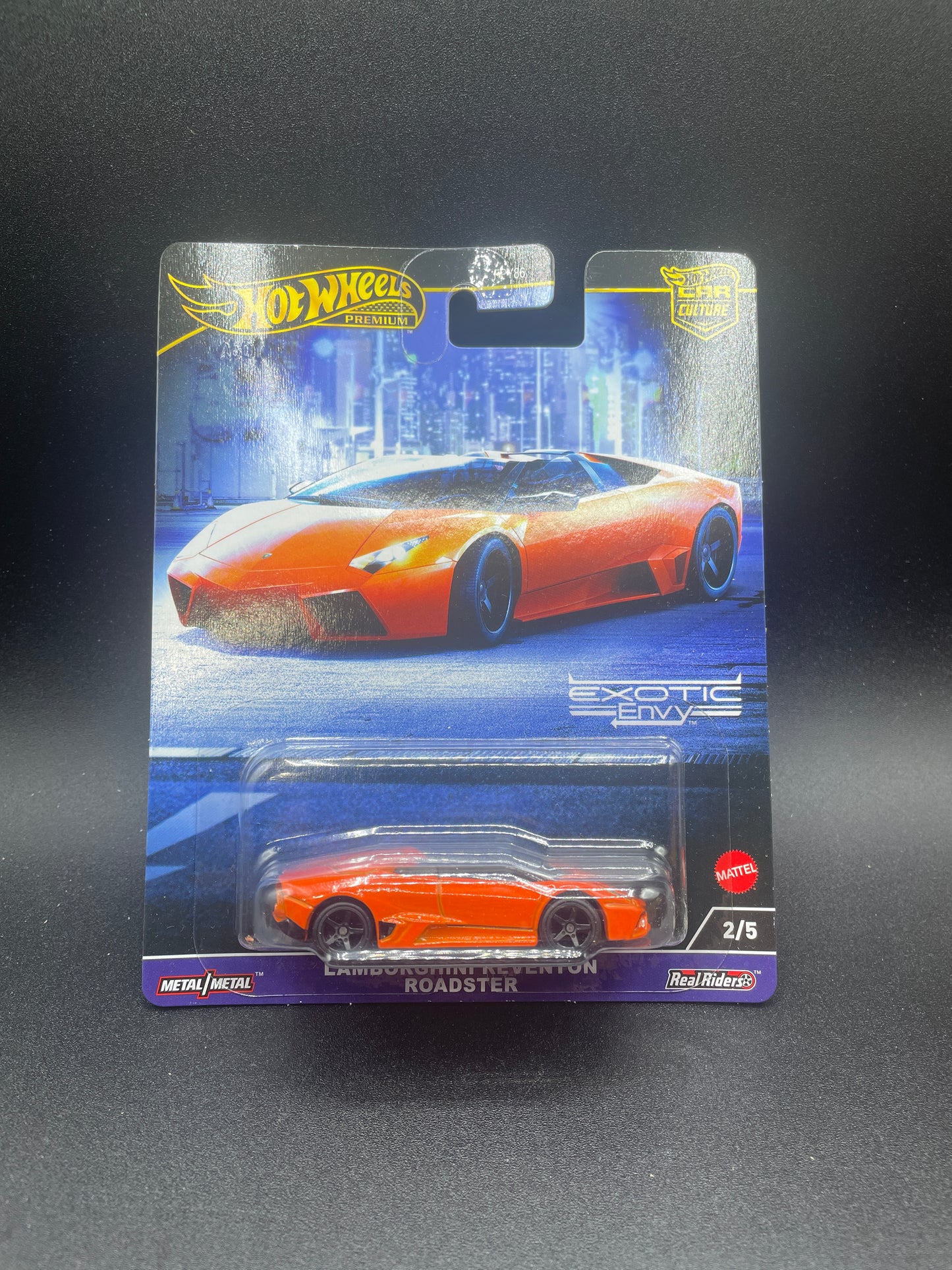 Hot Wheels Premium - LAMBORGHINI REVENTON ROADSTER - CAR CULTURE EXOTIC ENVY