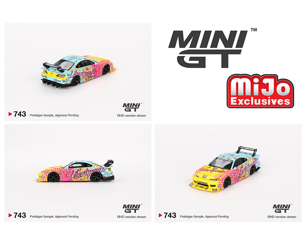 (PRE ORDER) Mini GT 1:64 Nissan LB-Super Silhouette S15 SILVIA LB KUMA - ETA September