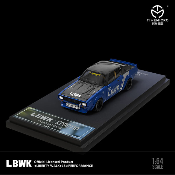 TIMEMICRO 1:64 Nissan KPGC110 Blue lbwk - TM645608