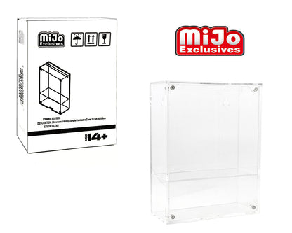 Showcase 1:64 Premium Collector Single Case with Shelve & Cover (6″x2.1/8″x8″) – Mijo Exclusives