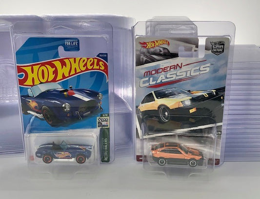 Protector Covers for Hot Wheels Mainline - Sold as Singles - No Cars included