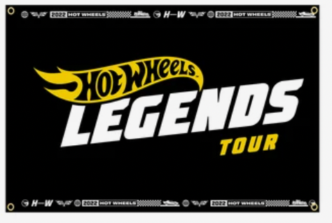 Hot Wheels Legends Flag - Approx. 60cm x 90cm (2ft x 3 ft) - 002