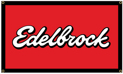 Edelbrock Flag - Approx. 60cm x 90cm (2ft x 3 ft) - 006