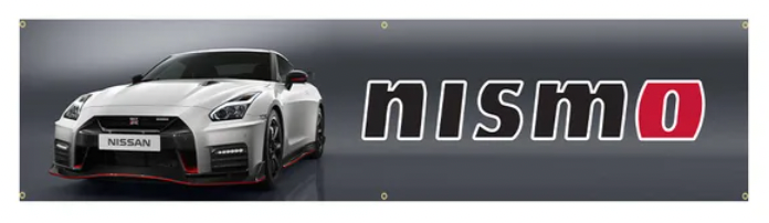 Nissan NISMO Banner - Approx. 45cm x 180cm (1.5ft x 6 ft) - B-001