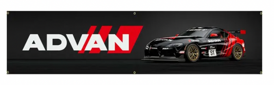 Advan Banner- Approx. 45cm x 180cm (1.5ft x 6 ft) - B-004