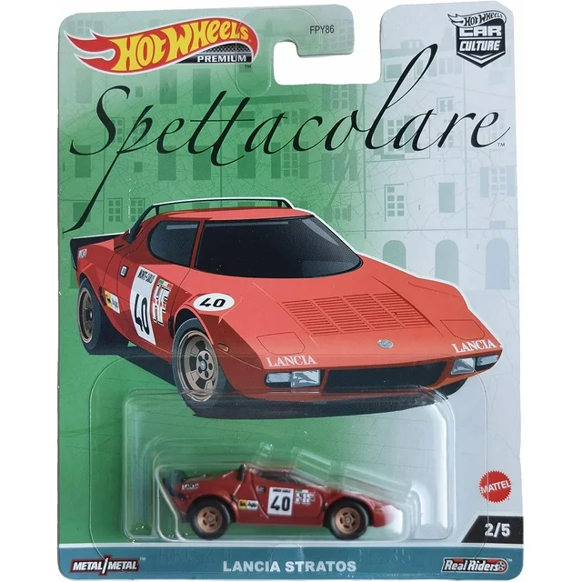 Hot Wheels Premium - SPETTACOLARE - LANCIA STRATOS - CAR CULTURE