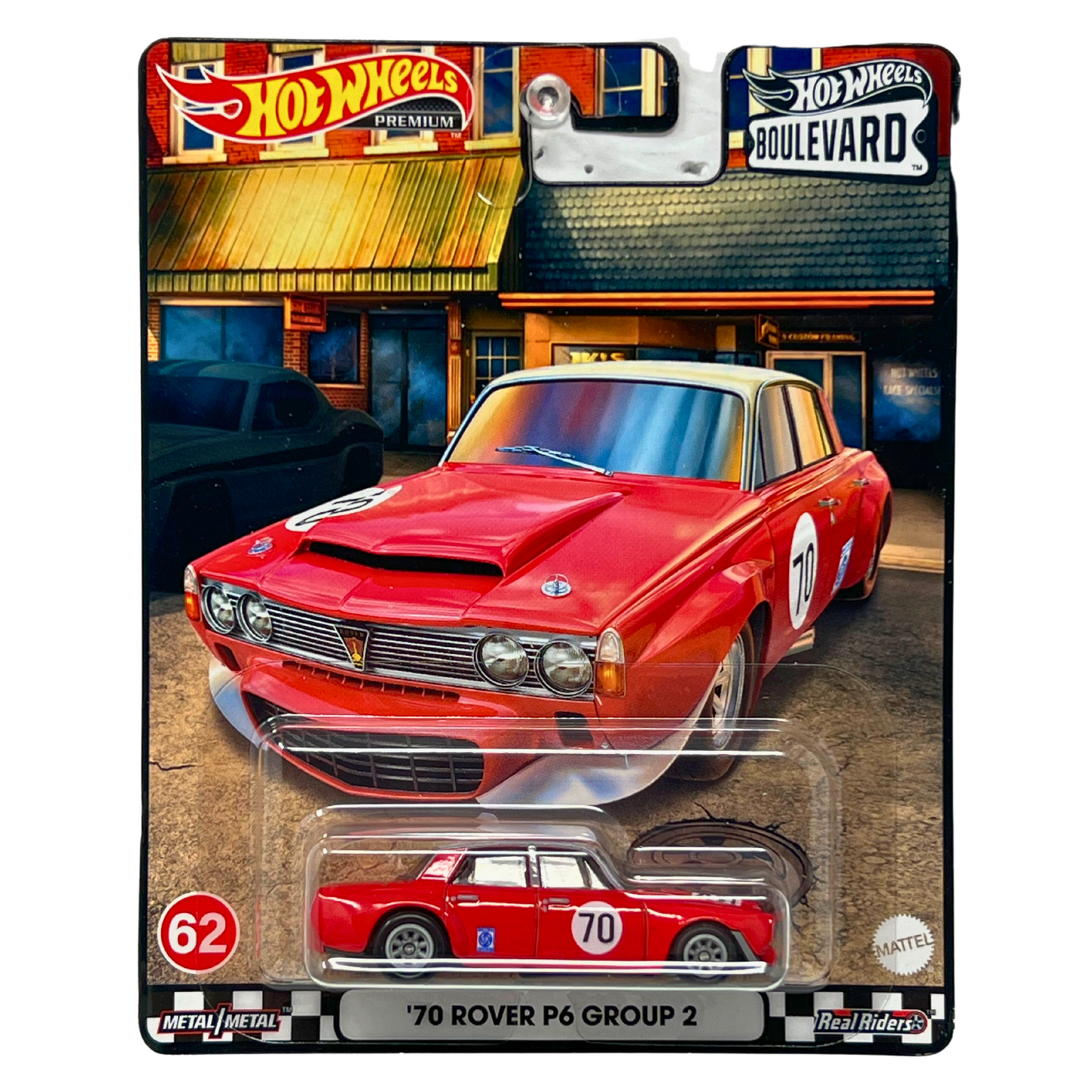 Hot Wheels BOULEVARD - 70 ROVER P6 GROUP 2