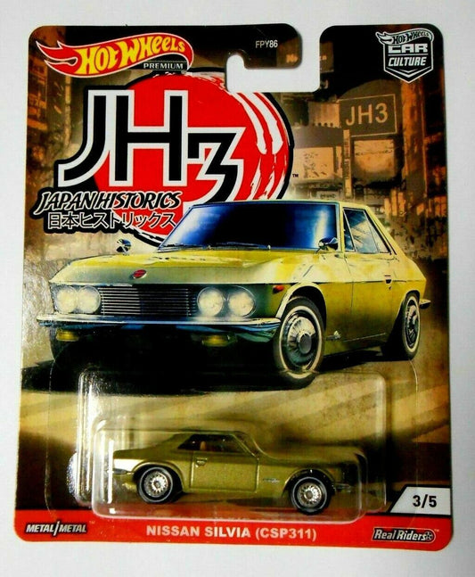 Hot Wheels Premium - NISSAN SILVIA CSP311- JH3 - CAR CULTURE