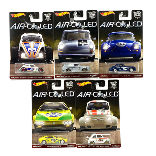 Hot Wheels 1:64 2017 -AIR-COOLED Car Culture 1:64 Complete Set of 5