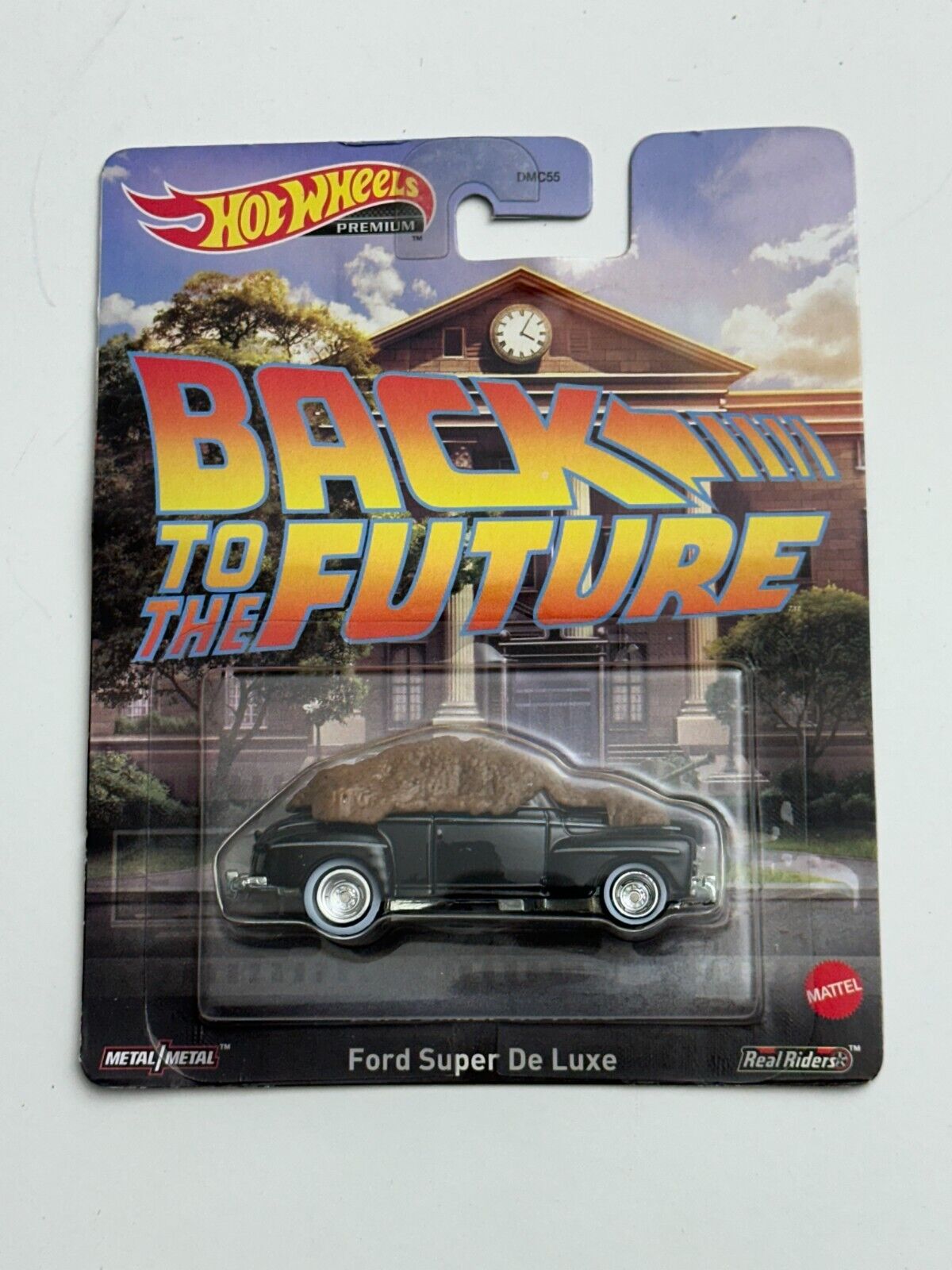 Hot Wheels Premium - BACK TO THE FUTURE FORD SUPER DE LUXE- RETRO ENTERTAINMENT