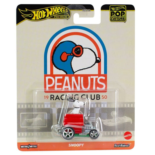 2024 Hot Wheels Premium Pop Culture Peanuts 1950 Racing Club Snoopy