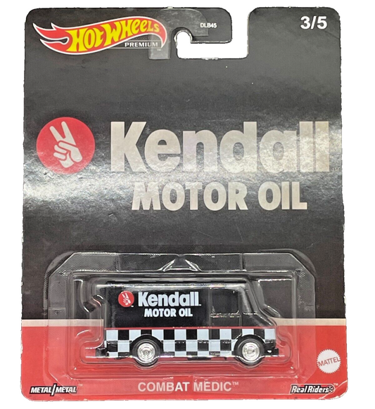 Hot Wheels 1:64 Pop Culture 2023 - KENDALL MOTOR OIL COMBAT MEDIC - PREMIUM