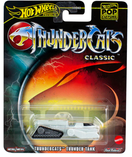 2024 Hot Wheels Premium Pop Culture Thundercats Thunder Tank - DAMAGED CARD