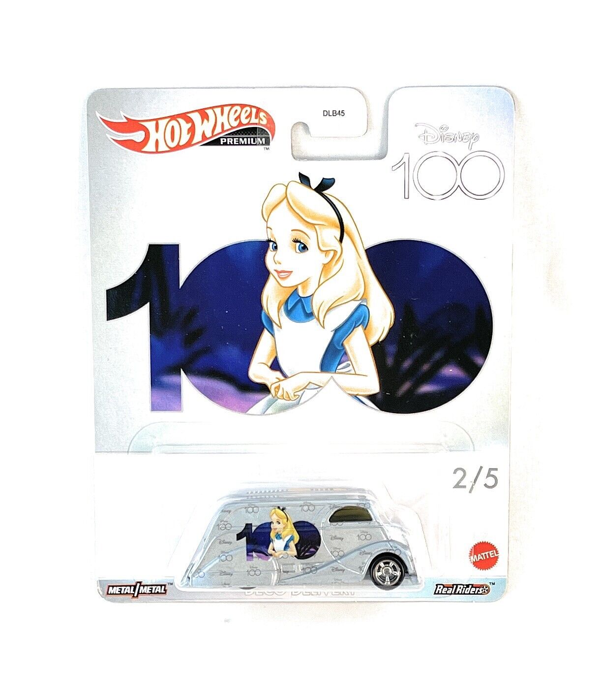 Hot Wheels Premium - DISNEY 100 YEAR - DECO DELIVERY  - POP CULTURE ALICE IN WONDERLAND