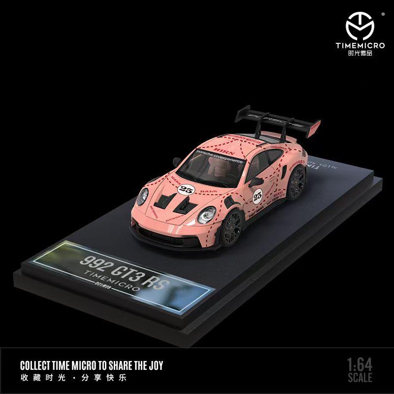 TIMEMICRO 1:64 PORSCHE 911 (992) GT3 RS PINK PIG