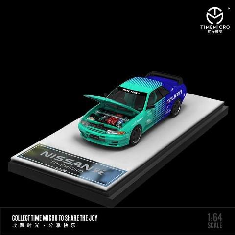 TIMEMICRO 1:64 Nissan Skyline GT-R R32 Falken