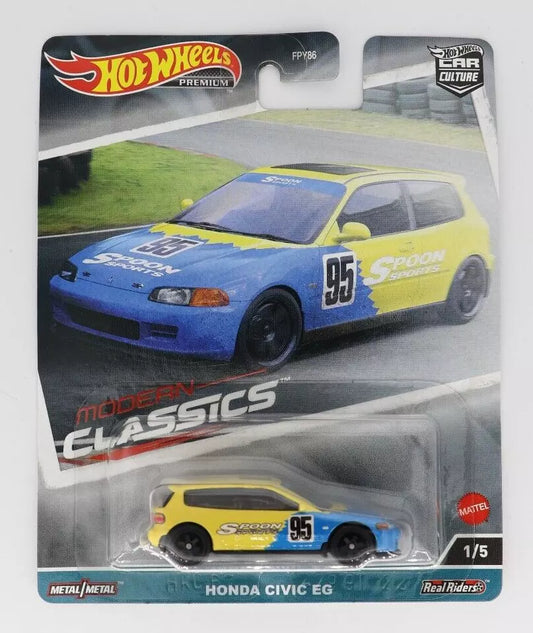 Hot Wheels Modern Classics - Honda Civic EG -Spoon Sports #95