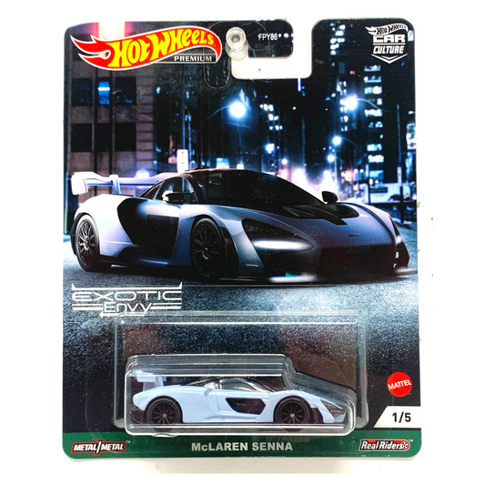 Hot Wheels CAR CULTURE  -  EXOTIC ENVY - MCLAREN SENNA