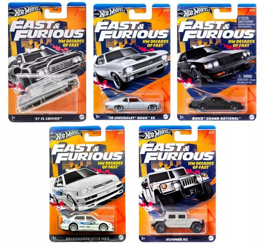 2024 HOT WHEELS FAST AND FURIOUS - HW DECADES OF FAST