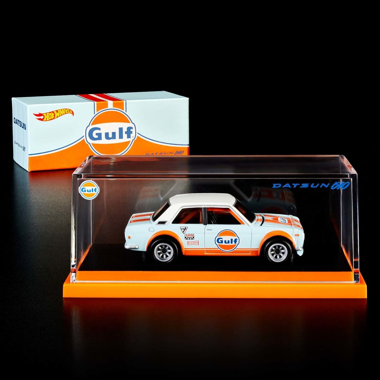 Hot Wheels Collectors RLC Exclusive Datsun 150 510 Gulf