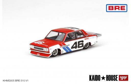 Kaido House X MINI GT 005 Datsun 510 Pro Street BRE510 V1