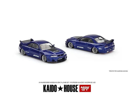 Kaido House x Mini GT Nissan Skyline GT-R (R33) Kaido Works V2 KHMG089