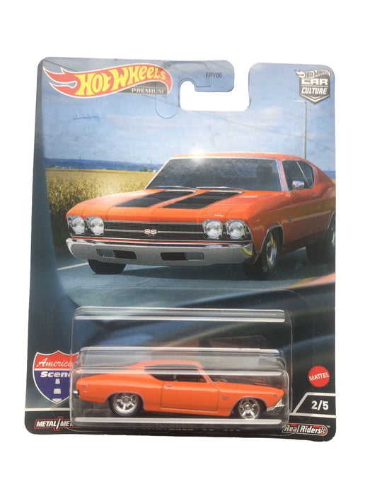 HOT WHEELS 2022 CAR CULTURE AMERICAN SCENE - 69 CHEVELLE SS