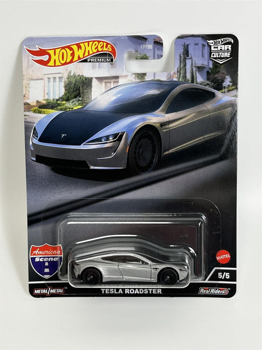 HOT WHEELS 2022 CAR CULTURE AMERICAN SCENE - TESLA ROADSTER