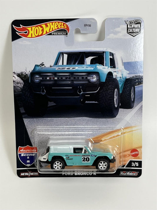 HOT WHEELS 2022 CAR CULTURE AMERICAN SCENE - FORD BRONCO R