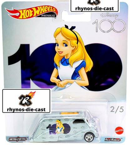 2023 Hot Wheels Premium Disney 100 Year SET Pop Culture - CITROEN CHEVY HIWAY - DAMAGED CARDS