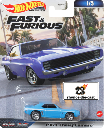 2023 Hot Wheels Fast & Furious Premium CHEVY TOYOTA LYKAN PLYMOUTH DODGE