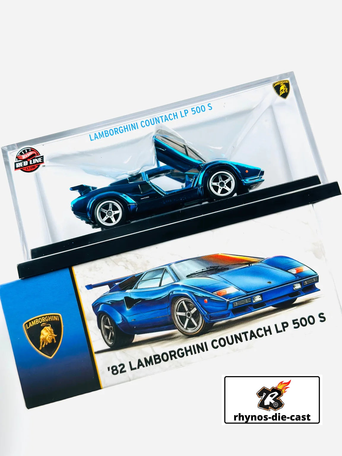 HOT WHEELS 2022 RLC '82 LAMBORGHINI COUNTACH LP 500 S - IN STOCK